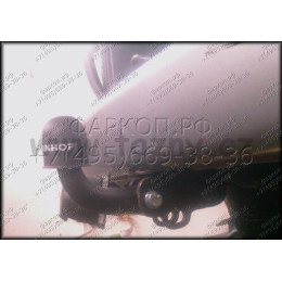 V-124 STEINHOF Фаркоп на Volkswagen Transporter T5 шасси 2003-2015, Volkswagen Transporter T6 шасси 2015-2024 без снятия и подрезки бампера. Тип шара: F. Нагрузки: 2800/120 кг, масса фар
